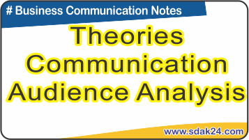 Theories Communication Audience Analysis