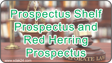 Prospectus Shelf Prospectus and Red Herring Prospectus