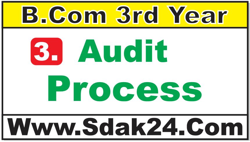 Audit Process Bcom Notes
