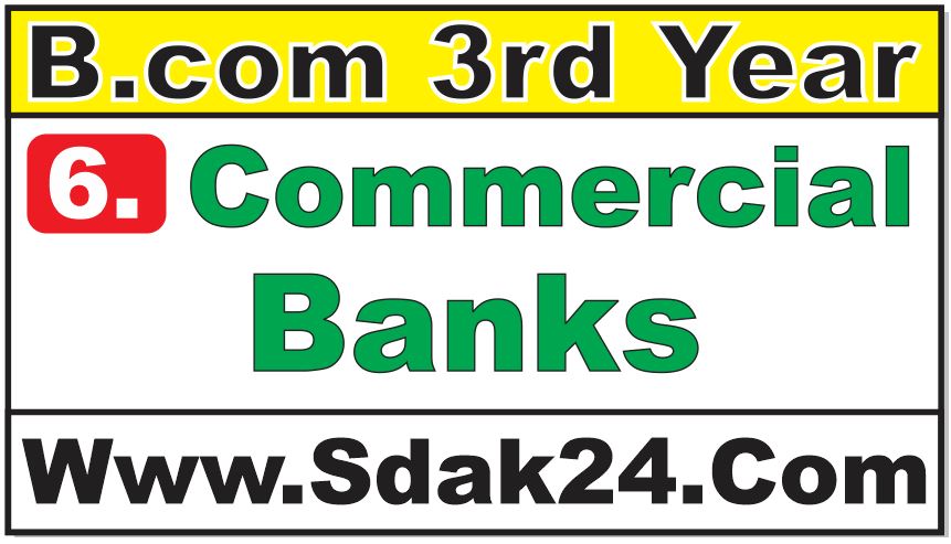 Commercial Banks Bcom Notes